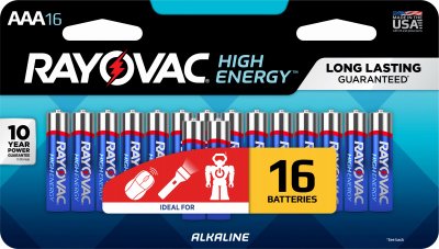 RAYOVAC RA42209 - Rayovac Aaa Alkaline Batteries (16 Pk) RVC82416LTJ