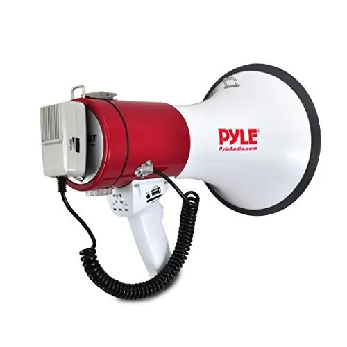 PYLE PMP52BT — Pyle Pro(R) PMP52BT 50-Watt Bluetooth(R) Megaphone Bullhorn with Siren