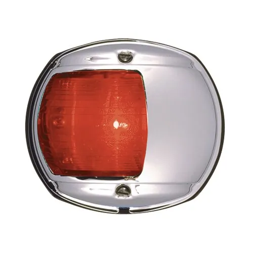 Perko 0170MP0DP3 — Perko LED Side Light - Red - 12V - Chrome Plated Housing