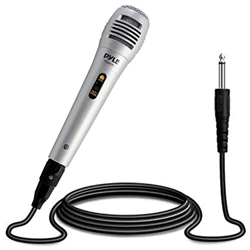 PYLE PDMIK1 — Pyle Pro(R) PDMIK1 Professional Moving-Coil Dynamic Handheld Microphone