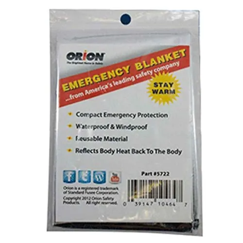 ORION POWER SYSTEMS 464 — Orion Emergency Blanket
