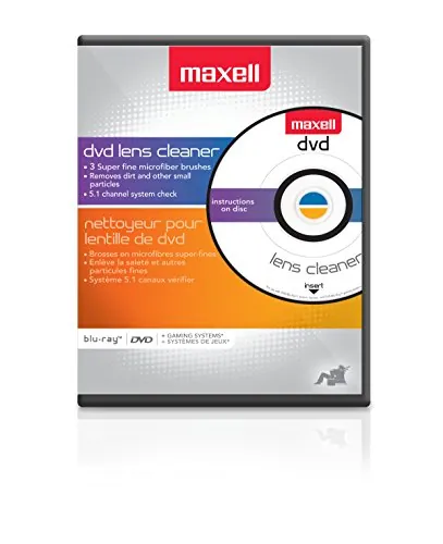 MAXELL 190059 — DVD-ROM CLEANING DISK 5.25 IN