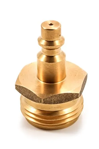 Camco 36143 — Camco Blow Out Plug - Brass - Quick-Connect Style