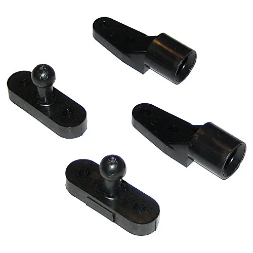 Perko 0559DP — Perko Door Catches - Black Nylon - Pair