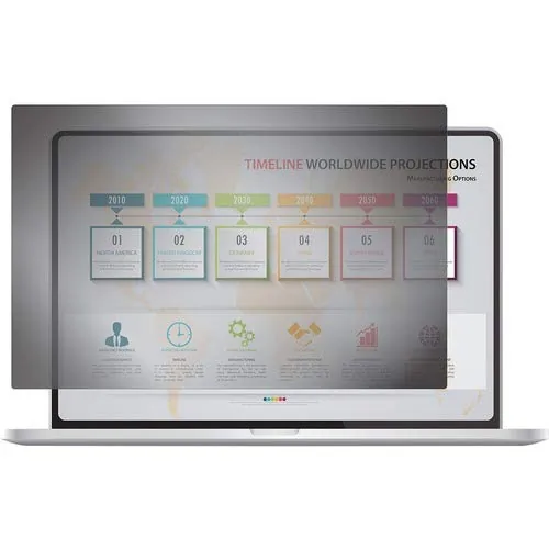 ROCSTOR PV0012-B1 — PRIVACYVIEW 12.5IN EDGE-TO-EDGE WIDESCREEN LAPTOP PRIVACY SCREEN FILTER - 16:9 -