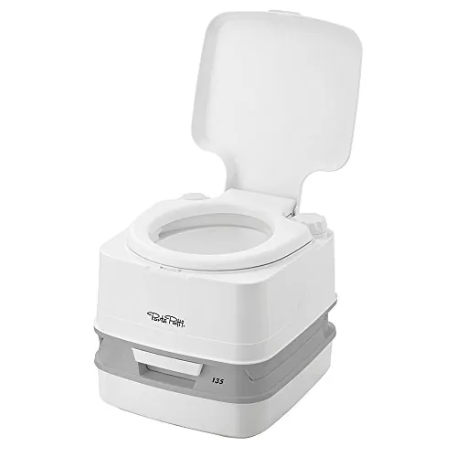 Thetford Marine 92861 - Thetford Porta Potti 135 Marine Toilet wHold Down Kit