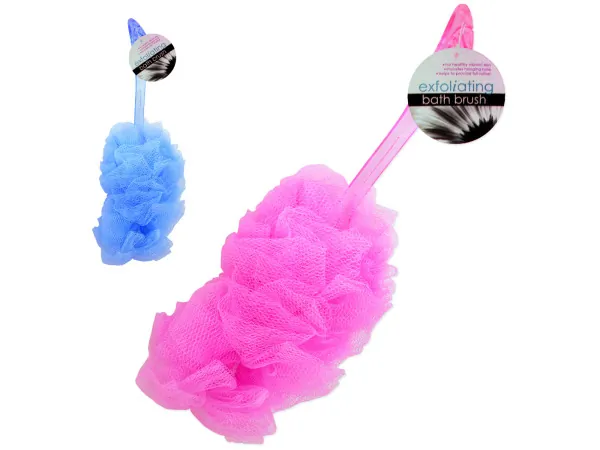 Bulk Buys BE318 — Exfoliating Bath Brush with Handle