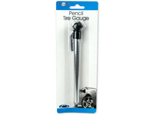 STERLING CA010 — Compact Pencil Tire Pressure Gauge with Pocket Clip