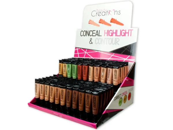 Bulk Buys BI923 — Mineral Makeup Concealer, Highlighter & Contour Set