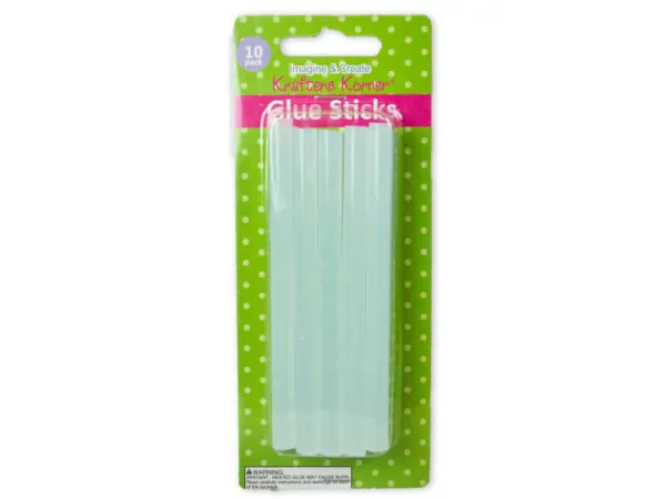 Bulk Buys CC423 — Craft Glue Sticks - Pack of 10 for Easy Use