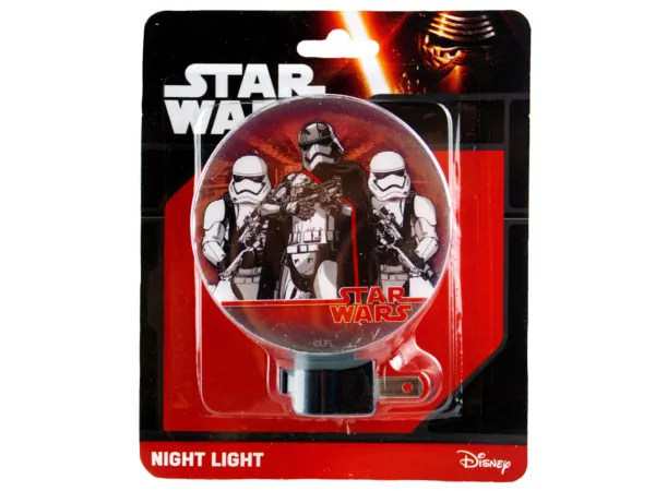 bulk buys CT116 - Star Wars LED Night Light with Rotating Shade Designs