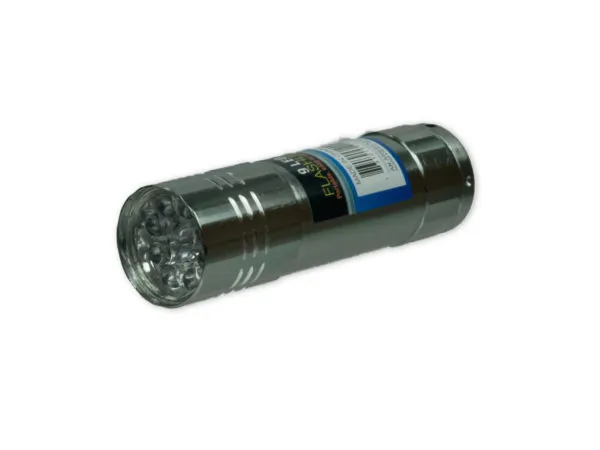 Bulk Buys EC011 — Bright 9 LED Flashlight - Portable & Compact Display
