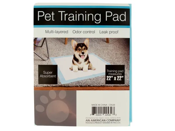 Bulk Buys DI539 — Ultra Absorbent Odor Control Pet Training Pads - 3 Pack