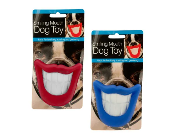 Bulk Buys DI415 — Smiling Mouth Dog Toy
