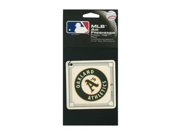 bulk buys FB158 - Oakland Athletics Pine-Scented Car Air Freshener