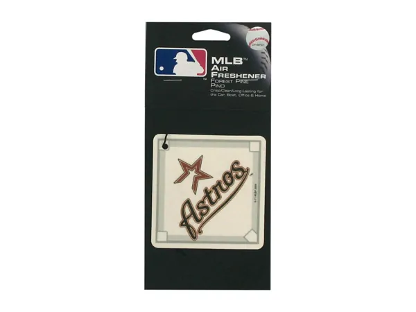 Bulk Buys FB178 — Houston Astros Pine Scented Baseball Air Freshener