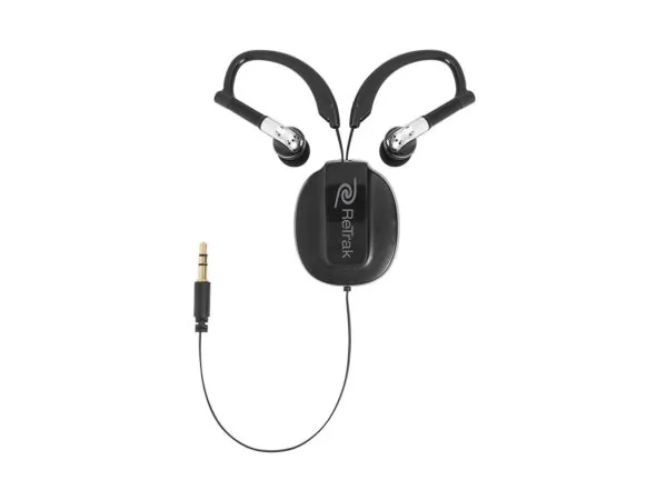 bulk buys EN296 - Green Armband Retractable Sports Wrap Earbuds