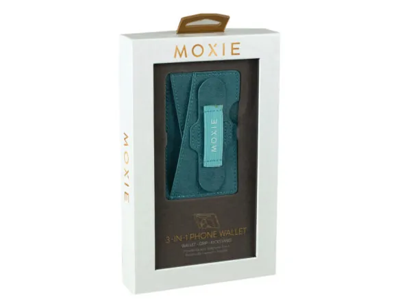 Bulk Buys EN315 — Moxie 3 in 1 Phone Wallet in Blue