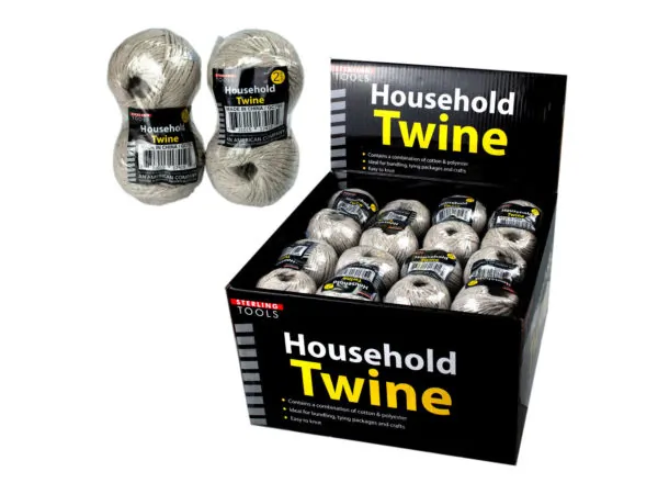 STERLING GC752 — Durable Household Twine - Countertop Display Pack