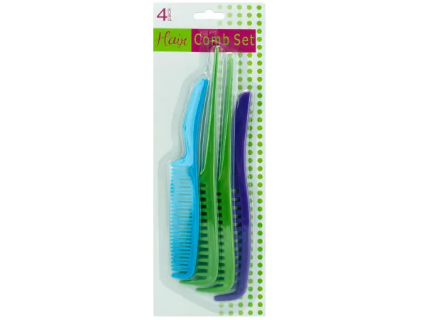 Bulk Buys GC773 — Plastic Comb Set
