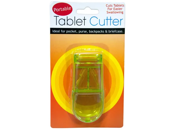 Bulk Buys GH208 — Portable Tablet Cutter for Vitamins and Aspirin