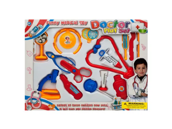 bulk buys GH393 - Interactive Kids Doctor Play Set with Realistic Tools