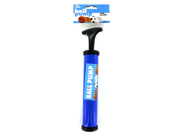 Bulk Buys GM165 — Compact Sports Ball Pump with Inflating Needle