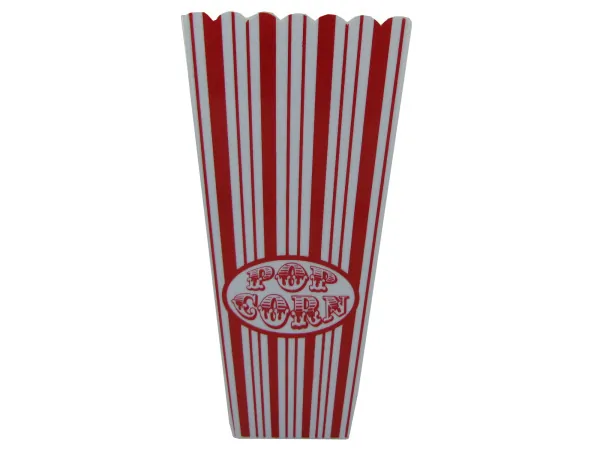 Bulk Buys GM604 — 35 oz. Red Striped Popcorn Bucket