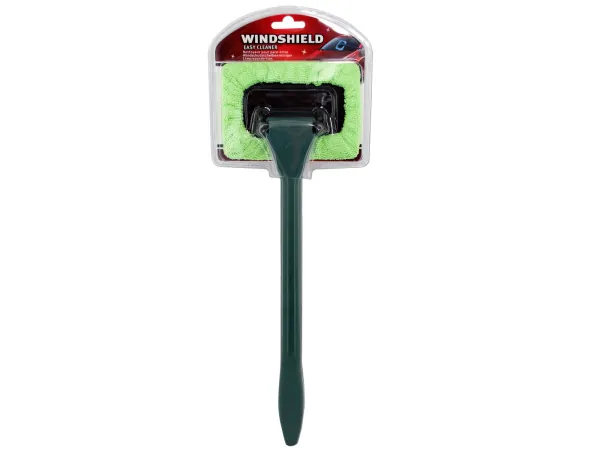 Bulk Buys GM281 — Ergonomic Microfiber Windshield & Window Cleaner Wand