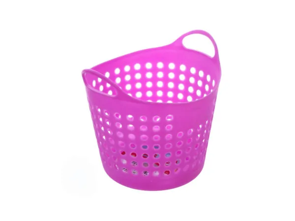Bulk Buys GM811 — Versatile Mini Round Storage Basket - Assorted Colors
