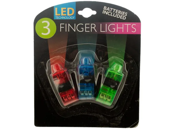Bulk Buys GM824 — Colorful LED Finger Lights for Parties and Events