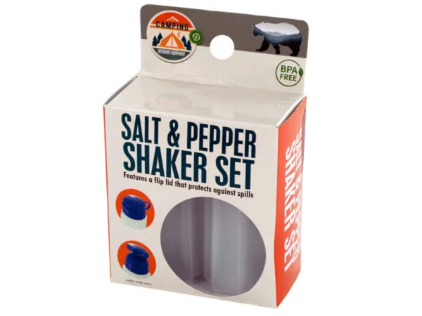 bulk buys GR135 - Camping Salt & Pepper Shaker Set