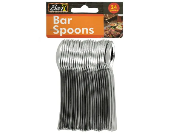 Bulk Buys GR151 — Elegant Miniature Spoons Set - 24 Count