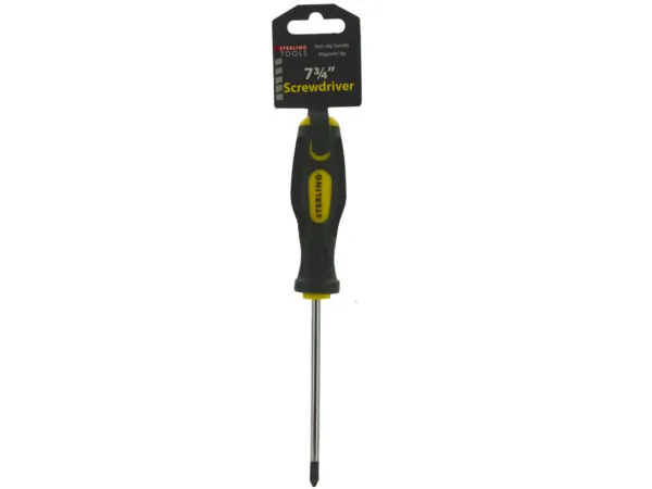 STERLING GR198 — Versatile Magnetic Screwdriver with Ergonomic Grip
