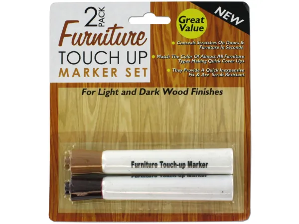Bulk Buys HA120 — Furniture Touch-Up Marker Set