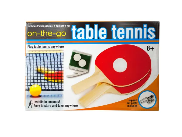 Bulk Buys GW316 — Portable Table Tennis Set