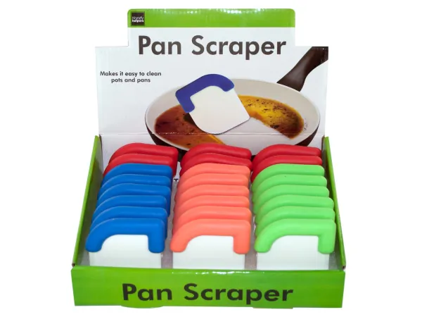 Bulk Buys HA274 — Durable Pan Scraper Tool with Comfortable Grip