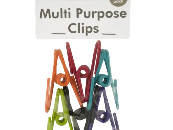 Bulk Buys HA275 — Plastic Coated Multi-Purpose Clips