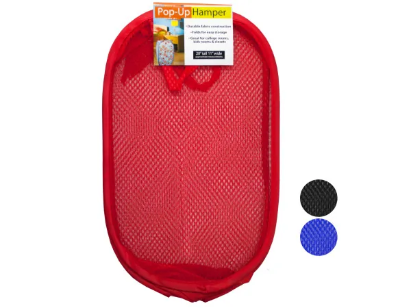 Bulk Buys HA403 — Pop-Up Mesh Laundry Hamper