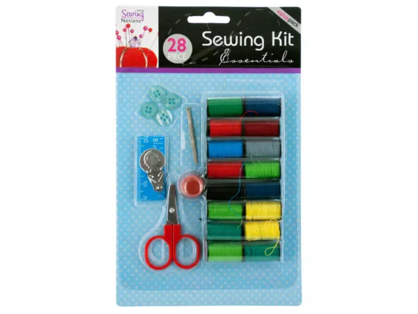 STERLING HB067 — Comprehensive Sewing Essentials Kit - 28 Pieces