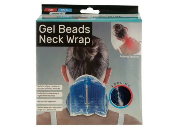 Bulk Buys HB198 — Therapeutic Gel Beads Neck Wrap