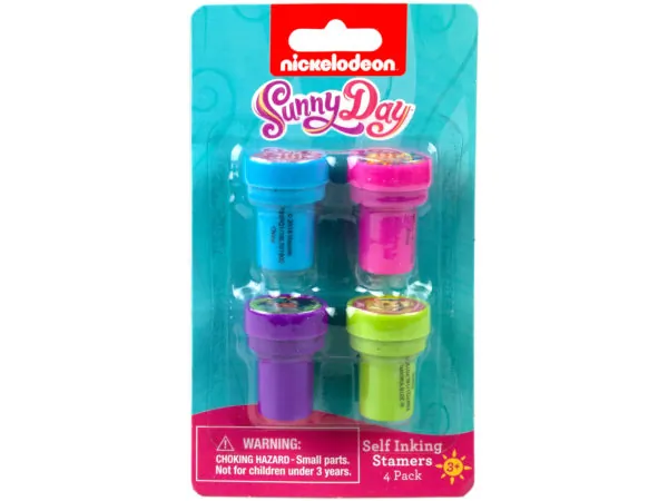 Bulk Buys HA471 — Nickelodeon Sunny Day Stamper Set - 4 Pack