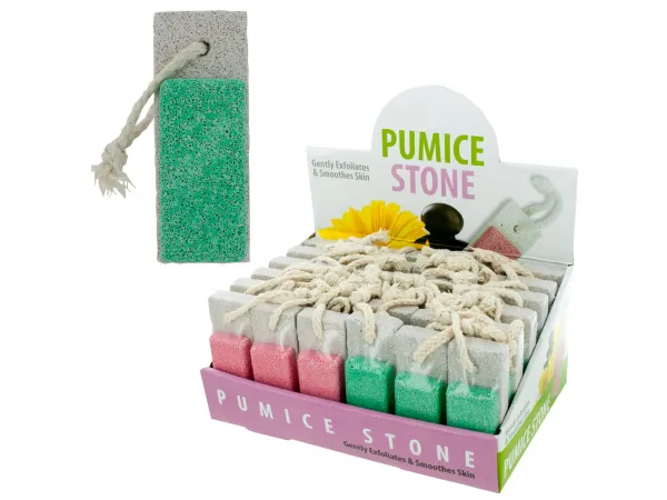 Bulk Buys HB867 — Dual Action Exfoliating Pumice Stone Display
