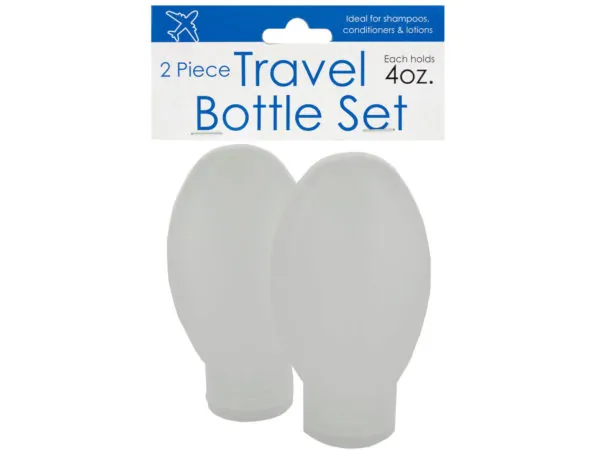 bulk buys HH370 - 4 oz. Travel Bottle Set