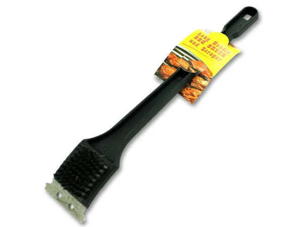 bar b q time HL041 — Barbecue Brush & Scraper