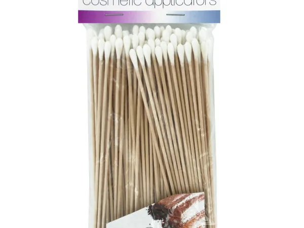 Bulk Buys HR430 — Double-Tipped Cotton Swabs for Makeup Application