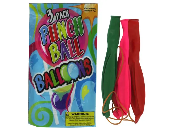 Bulk Buys KA016 — Punch Ball Balloons