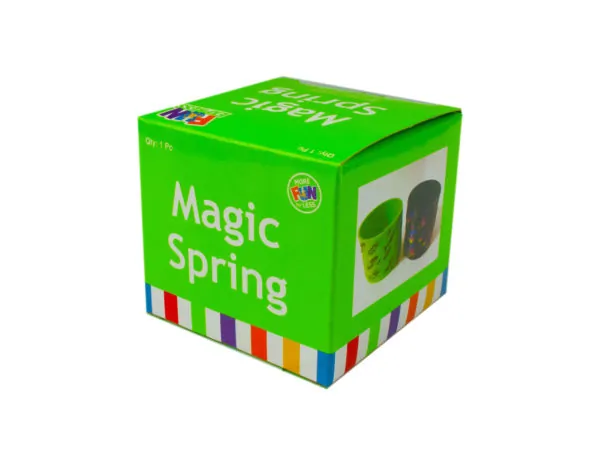 bulk buys KA546 - Galactic Alien Magic Spring Toy for Kids