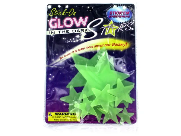 Bulk Buys KK061 — Glow in the Dark Star and Space Shapes Decor Set