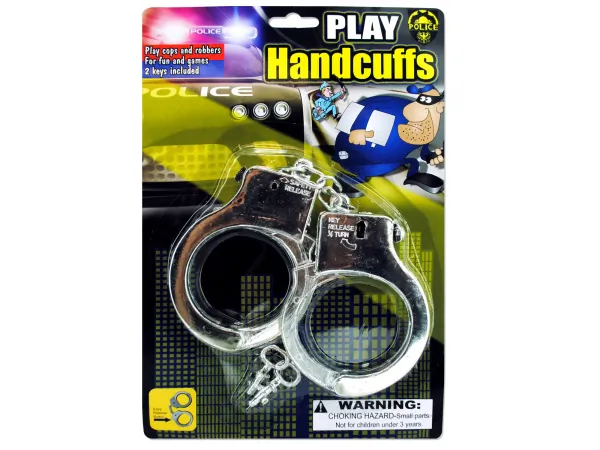 Bulk Buys KL159 — Police Play Plastic Handcuffs